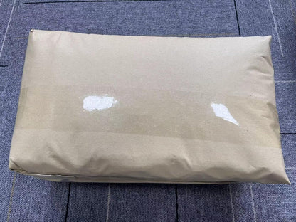 Dog Car Seat for Large Size Dog,Soft Fabric Car Dog Bed Filling Memory Foam,2 Clip-On Safety Leashs and 2 Pockets,Removable and Washable Comfy Pet Car Seat(Black/Brown, Large)